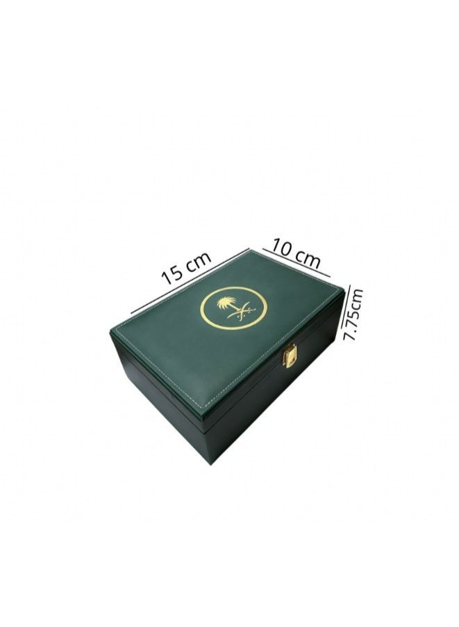 HASD-OUD Al-Karam Package (Tiger Super Oud 125g + Two Swords and Palm Tree Bag + Al-Majlis Censer + Mabthouth + Linen Freshener + Charcoal + Lighter + Tongs + Gift Bag) - Image 4